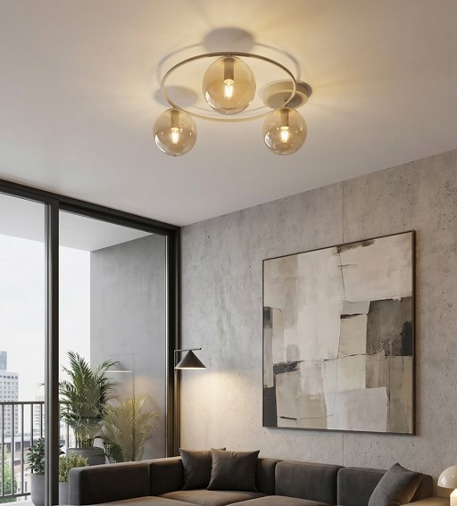 Lampa Sufitowa SOPRA 3 Beżowy