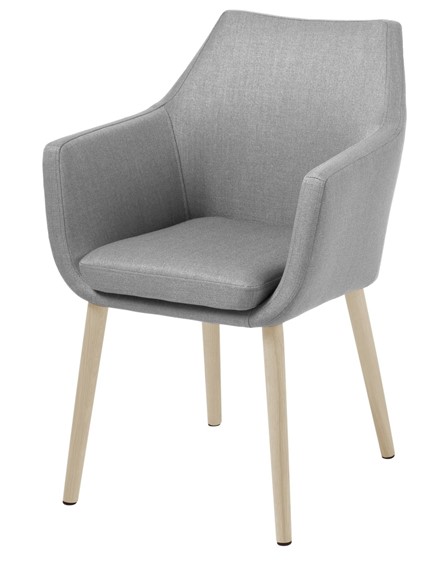 Krzesło NORA Szary Jasny