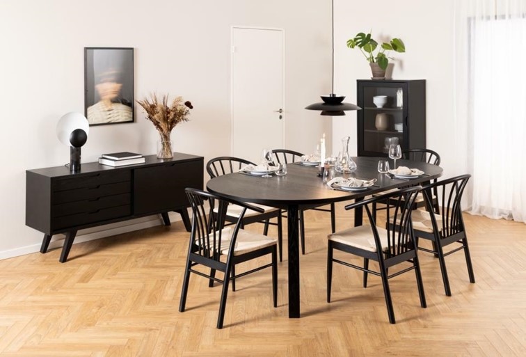 Globus Dekoracyjny Czarny