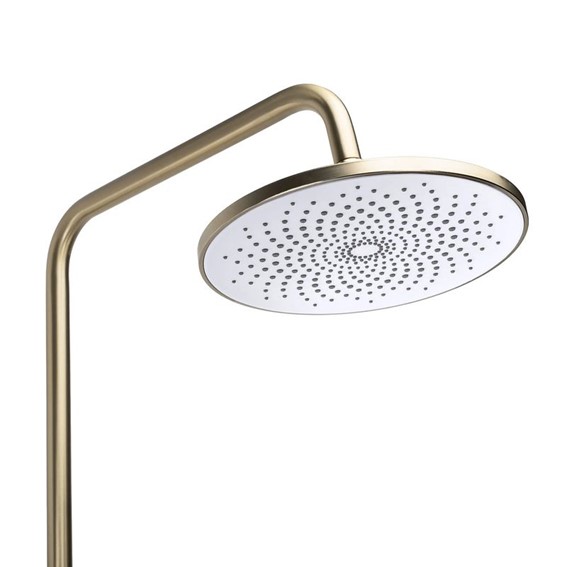 Zestaw Prysznicowy FOSS CLIF Złoty Szczotkowany