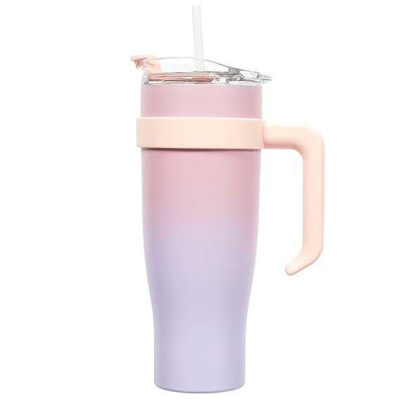 Kubek Termiczny MIAMI TIE-DYE Fioletowy/Różowy