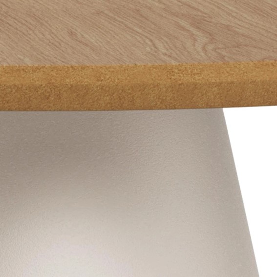 Stół SOLI fi45 Naturalny/Beżowy