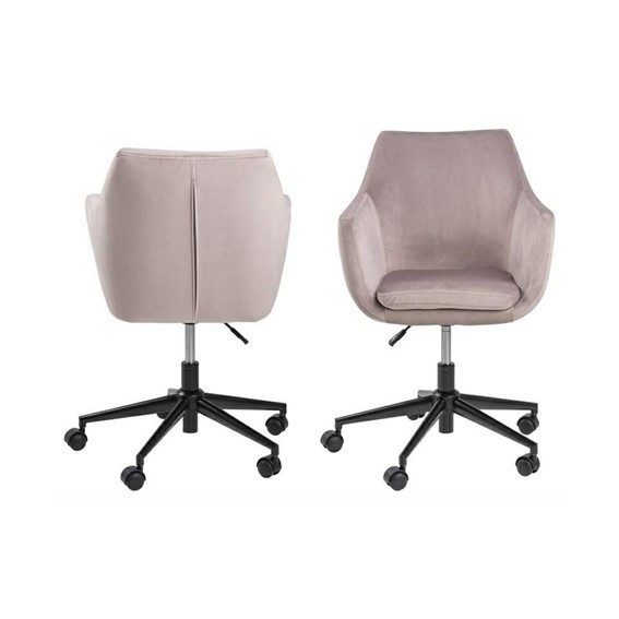 Fotel Biurowy NORA Brudny Róż