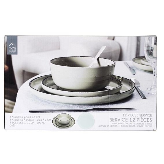 Zestaw Obiadowy na 4 Osoby TEMP Zielony