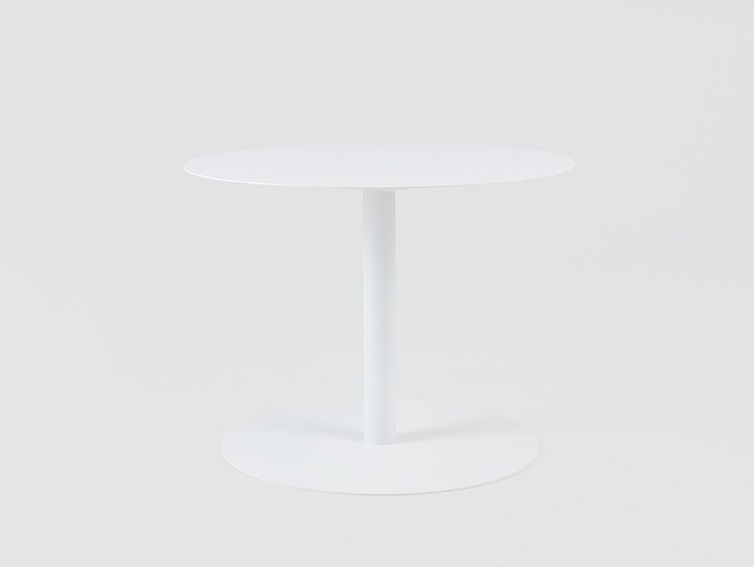 Stolik Kawowy OSCAR METAL 60 Biały