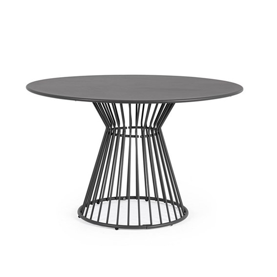 Stolik Ogrodowy AUSTIN Fi120cm Szary