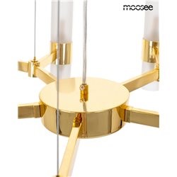 Lampa Wisząca TUBS 10 Złoty