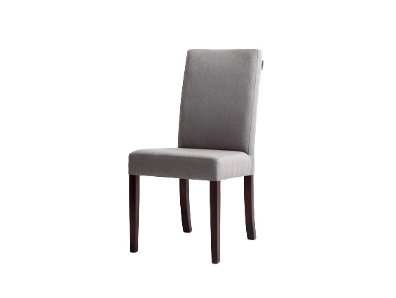 Krzesło Wilton Chair 98 46x45x96 Popielaty/Orzech