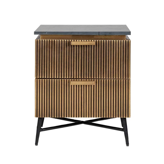 Szafka Nocna IRONVILLE Brązowa