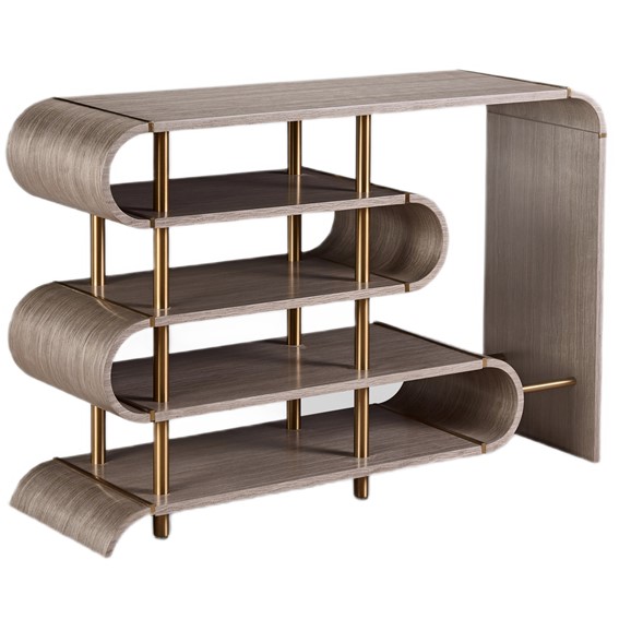 Konsola STILIG ST962 Szary/Złoty