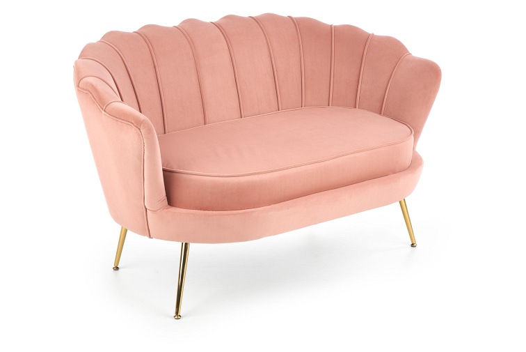 AMORINITO XL fotel wypoczynkowy jasny różowy