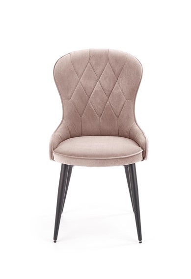 Krzesło K366 Czarny/Beżowy