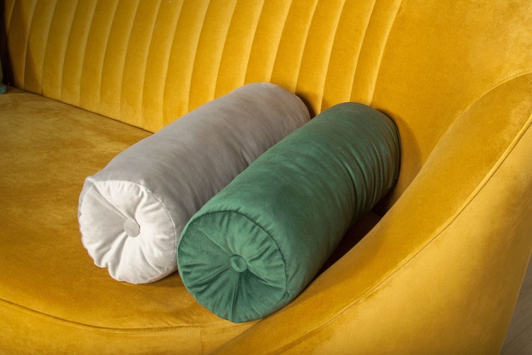 Wałek pod Nogi 15x50 Ciemny Zielony