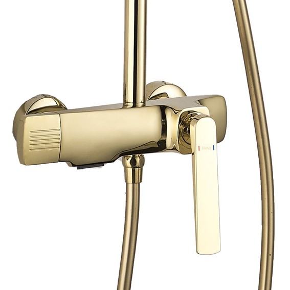 Zestaw Natryskowy REBEL Złoty