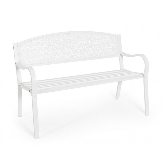 Ławka Ogrodowa LIZETTE Biały
