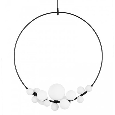 Lampa Wisząca ROCIO Czarny/Biały