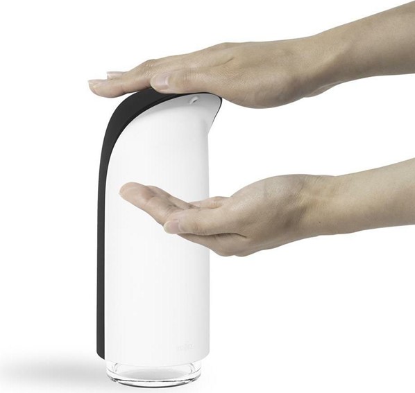 Dozownik do Mydła EMPEROR Czarny/Biały