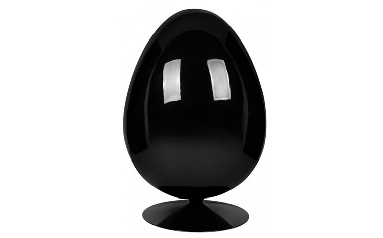 Fotel OVALIA BLACK Czarny/Czerwony