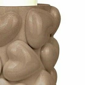 Świecznik ANNE HEARTS S Złoty