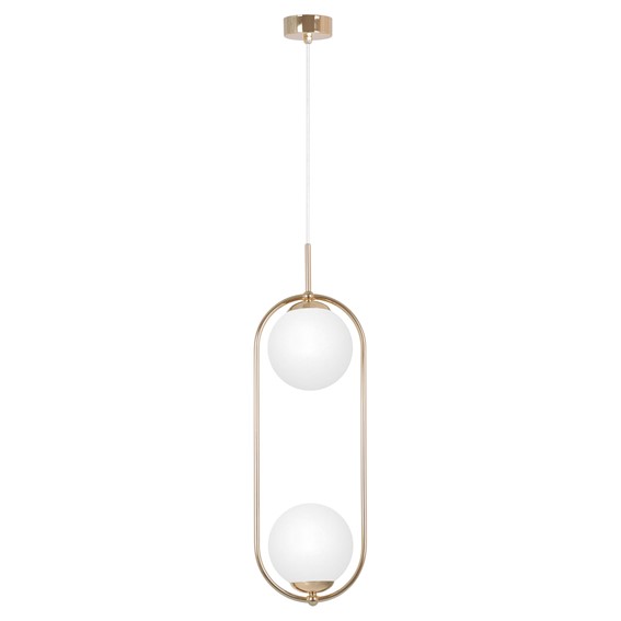 Lampa Wisząca RITUS K-5392 Złoty/Biały