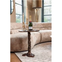 Stolik MISTY Fi46cm Brązowy