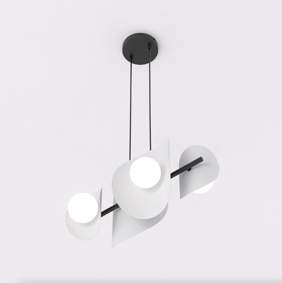 Lampa Wisząca ELEMENTI 4 Szary