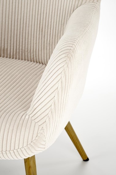 Fotel Wypoczynkowy AMARO Kremowy