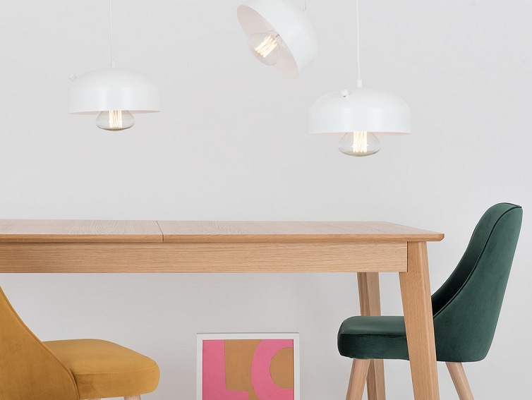 Lampa wisząca POPO FLAT 4 – biały