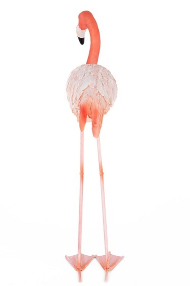 Dekoracja Stojąca Flamingo Road 16x34x75 Różowy