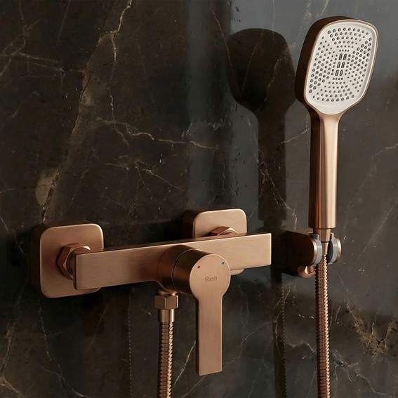 Bateria Prysznicowa ARGUS Miedź Szczotkowana