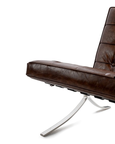 Sofa BARCELON VINTAGE Brązowy