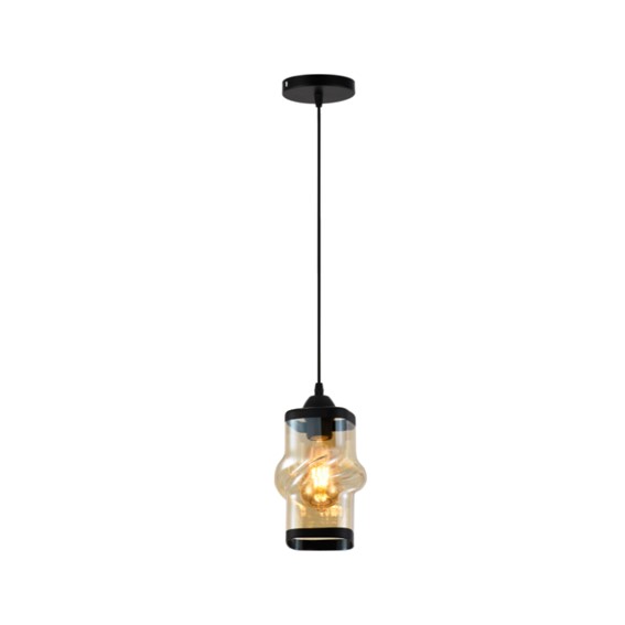 Lampa Wisząca ZAIN 1 Czarny