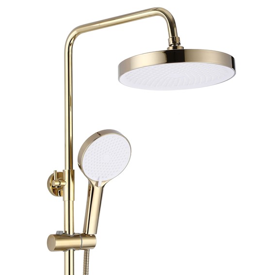 Zestaw Natryskowy MY1805-77WG BLOOM Złoty/Biały