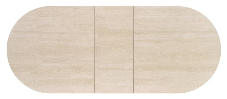 Stół Rozkładany FALONE (180-220)x90 Jasny Trawertyn/Kaszmirowy