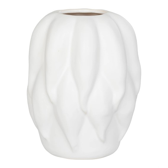 Wazon HOUSE NORDIC 26cm Biały