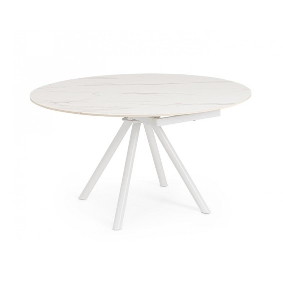 Stół Ogrodowy RAUNI Rozkładany 87-135 Biały