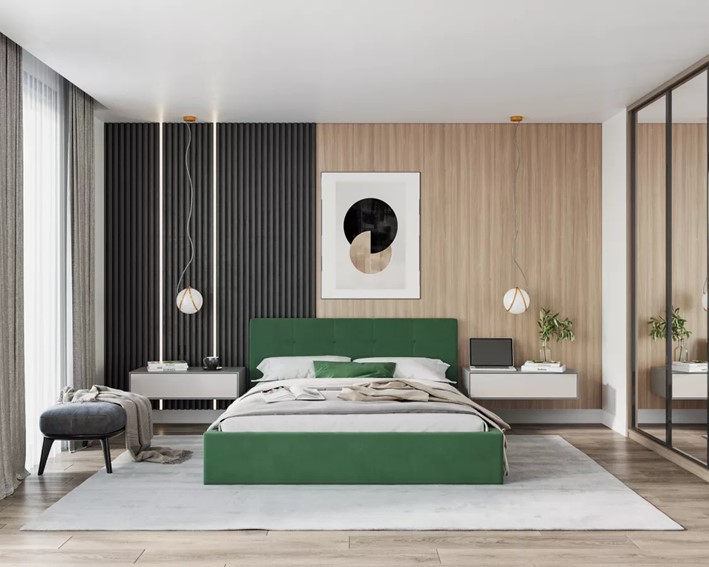 Łóżko Tapicerowane RINO 180x200