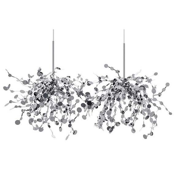 Lampa wisząca MONETE Chromowany