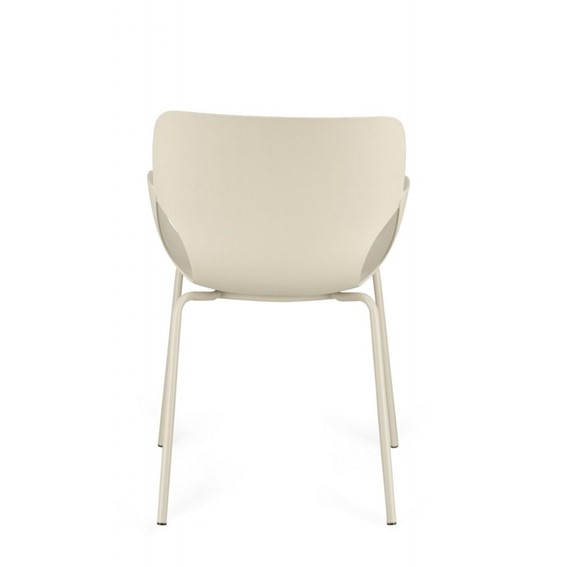 Krzesło LENNOX ARM Beżowy