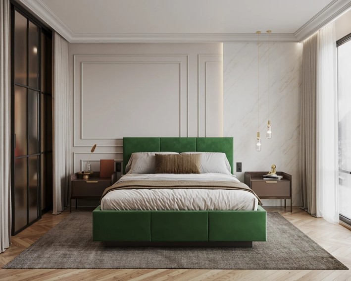 Łóżko Tapicerowane AVEIRO 180x200