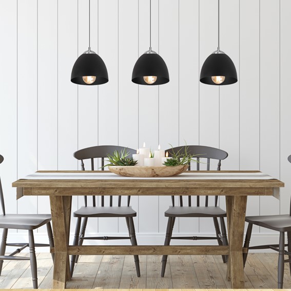 Lampa Wisząca RUNA A Czarny