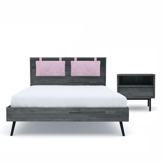 Zestaw Capella – Łóżko 180cm + Szafka nocna