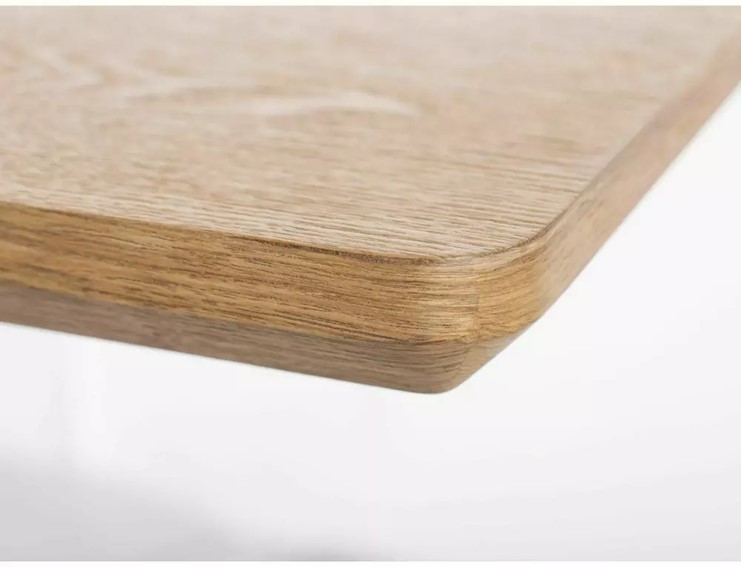 Stół LOGAN (160-200)x90 Czarny Mat/Dąb