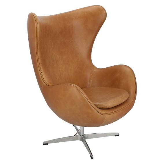 Fotel Jajo 66x78x106 J. Brązowy Vintage Premium