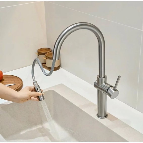 Bateria Kuchenna FRESH HIGH Nikiel Szczotkowany