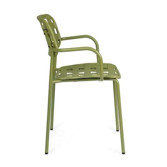 Krzesło Ogrodowe CLOVER ARM Zielony