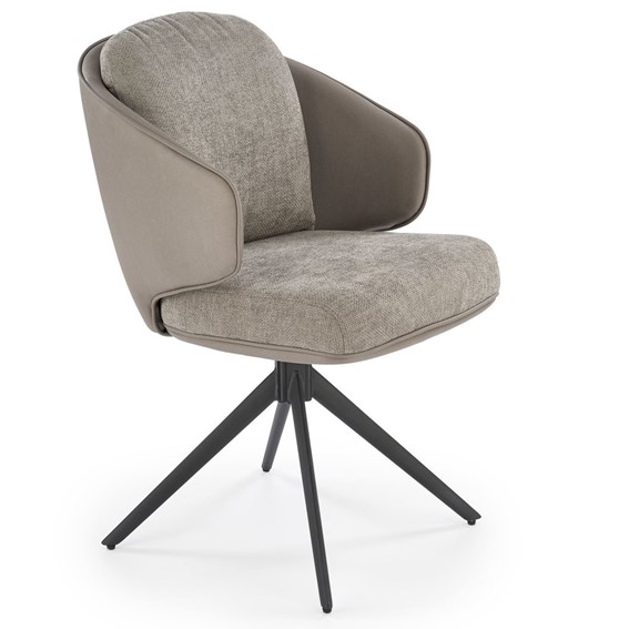 Krzesło K554 Popielaty/Czarny