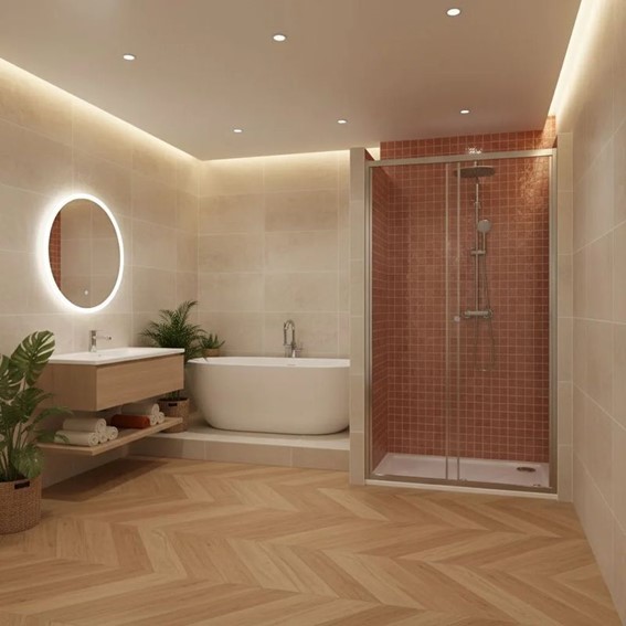 Drzwi Prysznicowe PRIMO SLIDE 140 Chrom