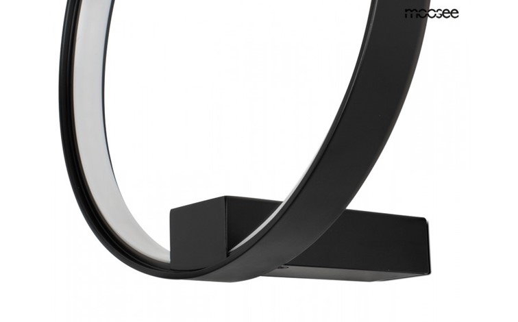 Lampa Ścienna CIRCLE WALL Czarny