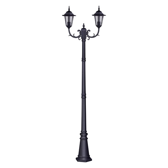 Lampa Zewnętrzna Stojąca STANDARD K-7064A2/2 Czarny